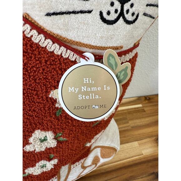 Stella‎ the Cat Embroidered Pillow - Picture 3 of 5